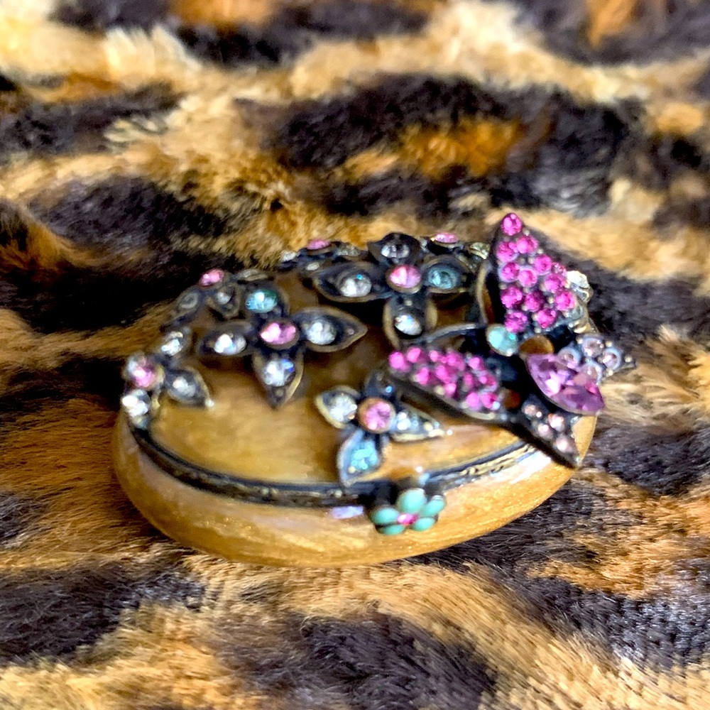 Jay Strongwater enamel trinket box